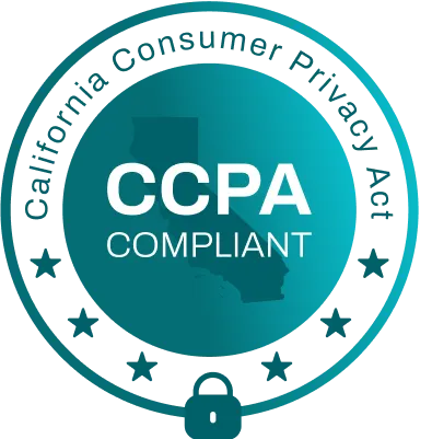 CCPA compliant — California Consumer Privacy Act